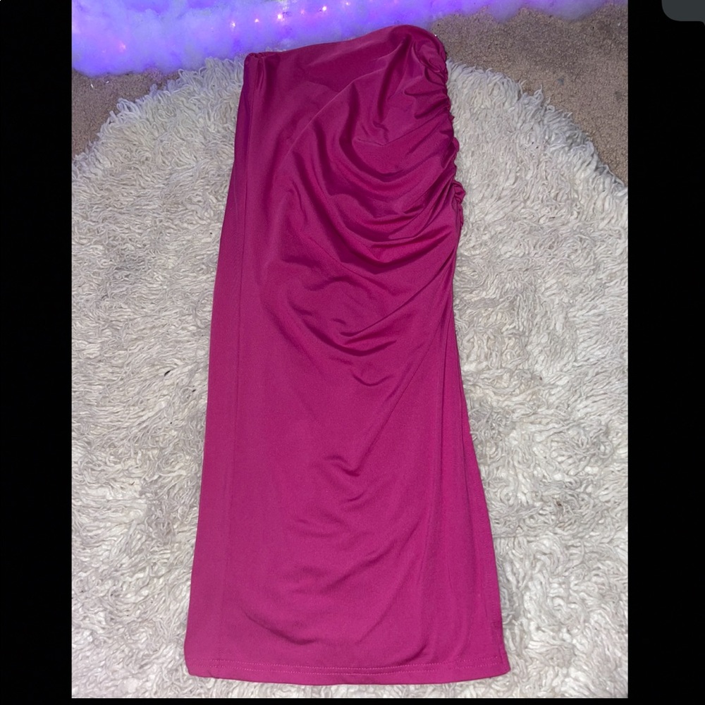 Pink Long Skirt